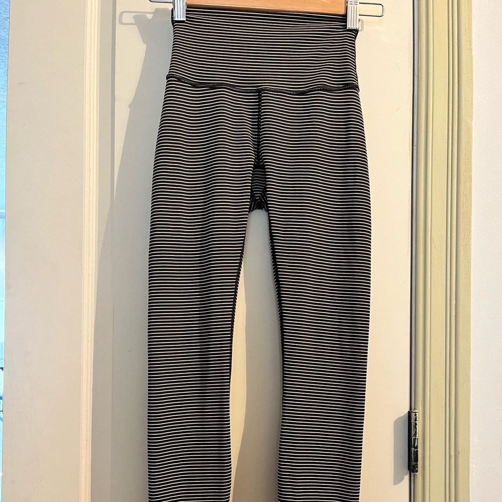 Lululemon striped 28” leggings